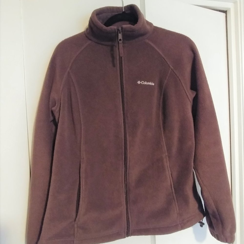 Columbia Women's fleece jacket - Brown - Size L